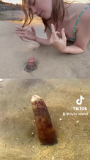 Nature Girl Sucks Cock (wait for it)