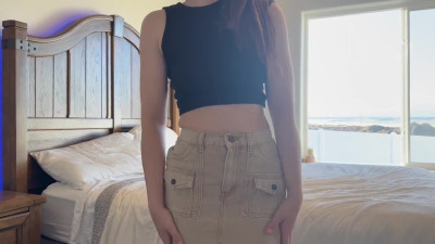 Had a friend over to watch me fuck and my pussy gets destroyed by a huge cock