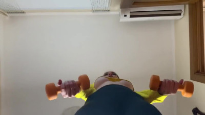 Fitness Girls Solo Session: Lovens in Her Tight Holes