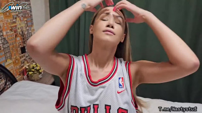 Nasty stepmom, Bulls fan, rails and creampies anal.