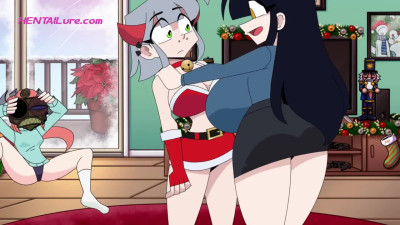Xmas Cartoon Fuck ⋆ Audrey Takes It Raw on the Couch ⋆ FULL HD Anime