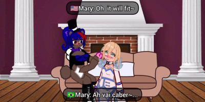 Emma Frost tries to recruit Mary and ends up getting fucked {Marvel Rivals futanari}