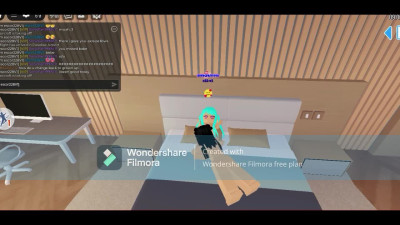 me and v1 haveing fun in roblox together~
