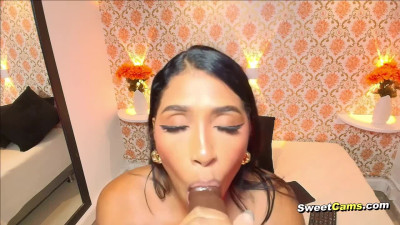 Thick Latina Getting On Top With Her Toy
