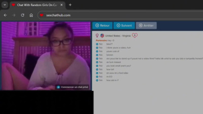 Cute American teen masturbate with me on chat