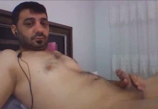 Turkish Man Cums