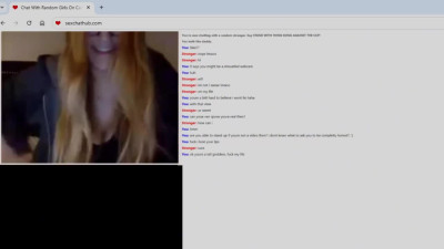 Hot BBW teen on random chat