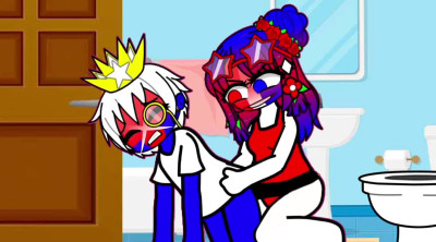 France x UK part 2 LOL (request)