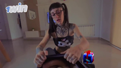 MY HORNY LATINA VECINA GETS HOT AND WILD, CUM SHOTS IN MY FACE!