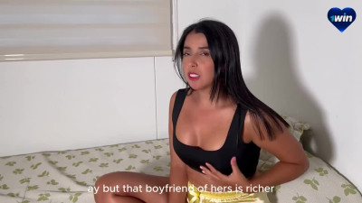 Step sis torn up by a stranger, I busted while she got banged hard.