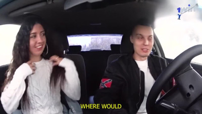 GASP! Watch Hot Porn Star Interview on Casting Couch in a Car, XXX!