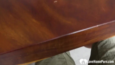 Lost the Card Bet, Now She Gets Fucked Hard on Sofa