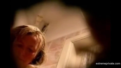 stepmoms toilet visit (spy cam)