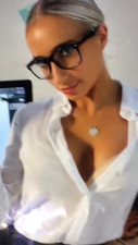 Hot Office Nerd Gracie Cum Tribute