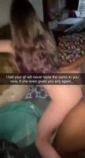 CHEATING TEEN SLUT TAKES CREAMPIE