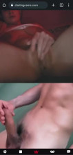 Hot goth teen fingering for a stranger on chat