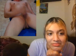 Blonde Omegle girl let me be humiliated