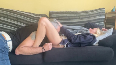 Mature Blonde Has Orgasm While Getting Her Pussy Eaten