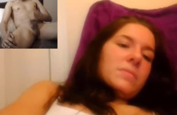 Girl on Omegle asks me to cum for her