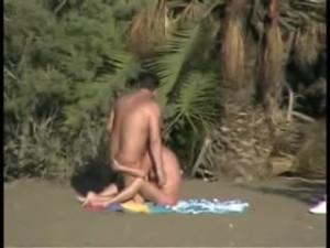 On the beach