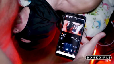 Home Blowjob Video with a Kinky Twist