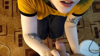 Freaky Teen Gives Mind-Blowing Blowjob - Amateur POV Fun