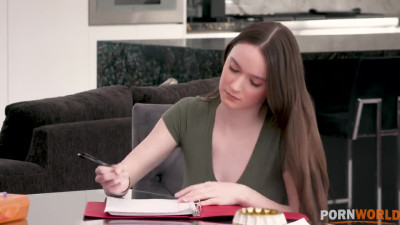 Hazel Moore Sucks Her Step Daddy