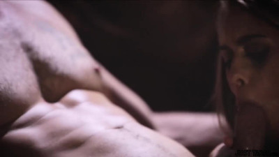 interracial,intense sex,threesome,brunette,facial,