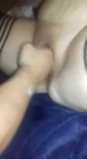 wrist deep in my pussy