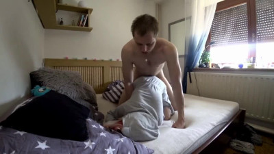 Old Mans Morning Sex with Redhead Teen Babe
