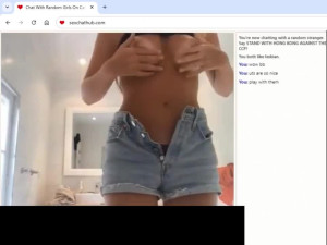 Perfect body teen in the shower on chat