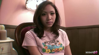 POV Blowjob with Japanese Petite Teen