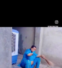 Best navel button aunty