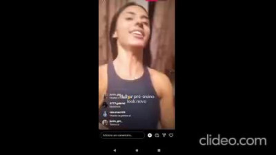 Pagou desafio na live do insta