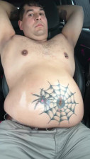 Oliver’s huge belly and deep belly button