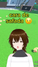 testei expressões no VSeeFace e adorei essa carinha de