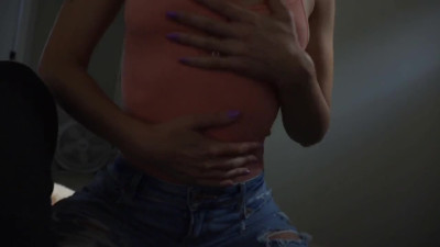 Brunette Amateurs First Porn with Big Ass & Cumshot