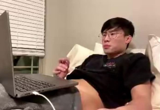 Asian Boy Cums