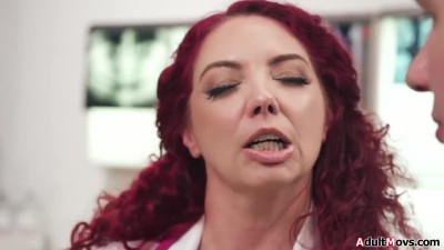 Calling in all milf doctors available to help teen with anal
