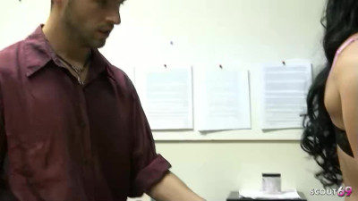 Big Boobs Cougar Boss Fuck Boy at Work