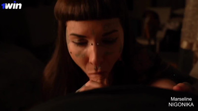 Hottest deep throat ever with all-natural knockers - NIGONIKAs 4K porn in 2023!