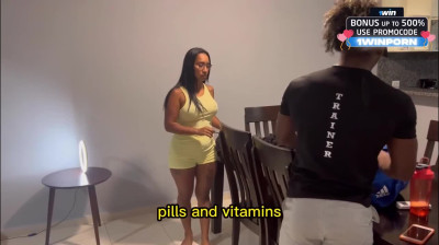 BBC trainer pounds hotwife amidst mighty xxx porn with English subtitles!