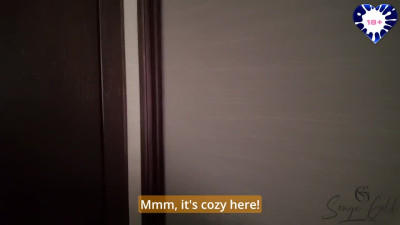 Dirty conversing 4K hook-up with neighbors POV, fat boobs and cowgirl riding.