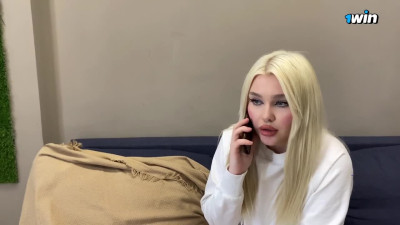 Sexy light-haired cheating wifey plumbs her chief for job security - XXX!