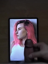 cute pinkhead insta girl cum tribute