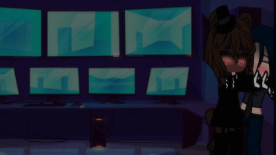 Five nights in anime (Gacha club) Night 1 (Futa)