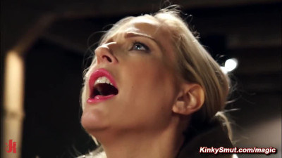 Busty sub in brutal anal and bondage