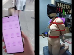 Tied up lesbians serving each other 104
