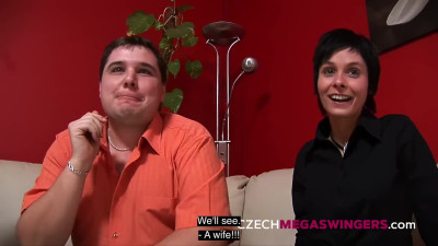 HOT BEAUTIES TREATED HIM like no one before him. (e08p01 CzechMegaSwingers)