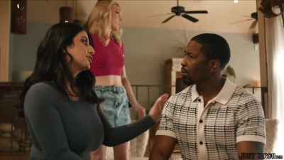 Fuck my lesbian lover, husband!
